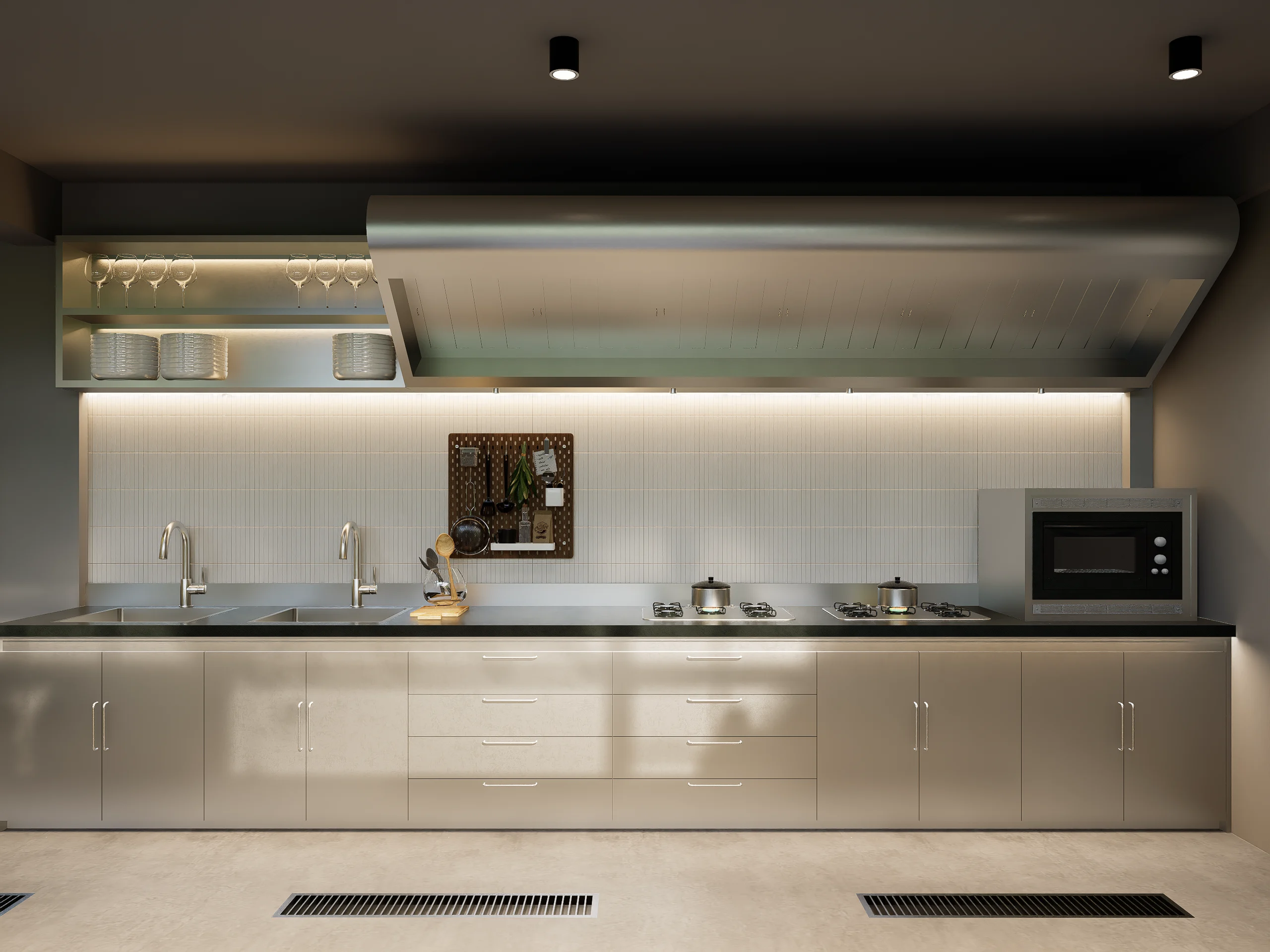 Bar & Kitchen Setup